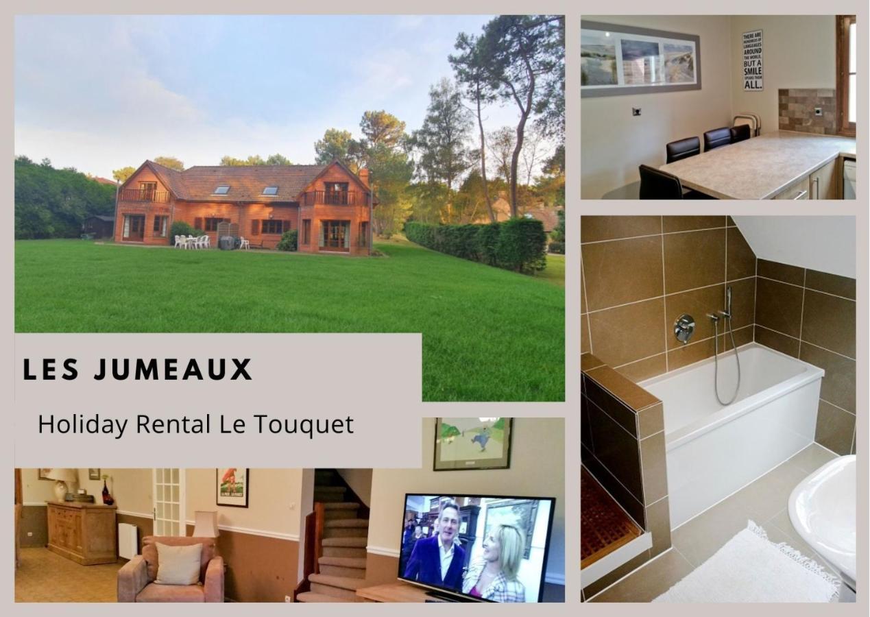 Les Jumeaux - Le Touquet Villa Eksteriør bilde